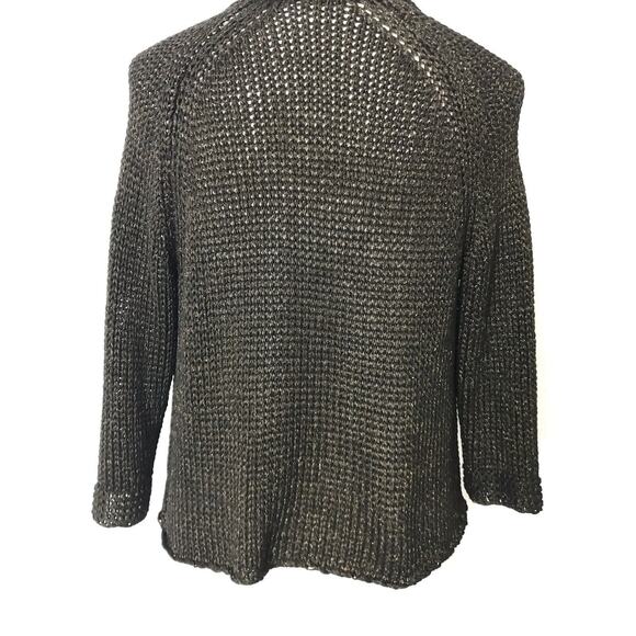 Eileen Fisher Cardigan Sweater Open Front - Picture 8 of 9